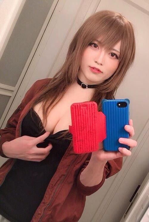 Rei male to female cosplayer 