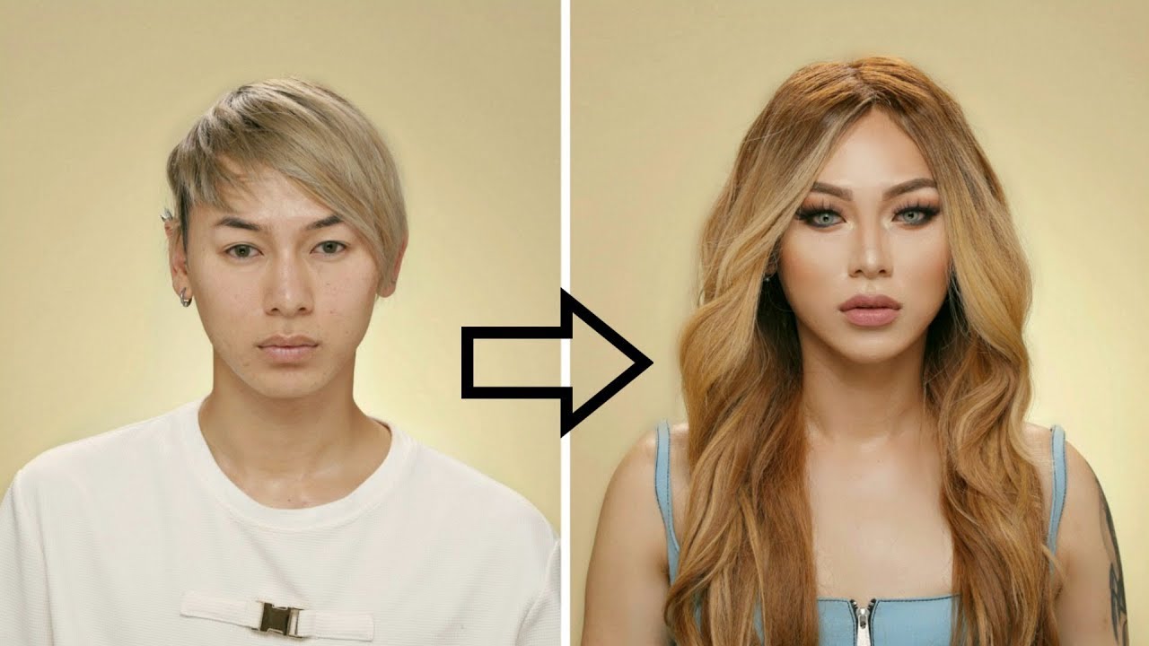 Crossdressing - Before and After