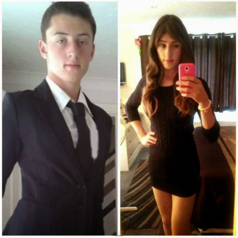 Crossdresser Before and After Transformation Photo Gallery