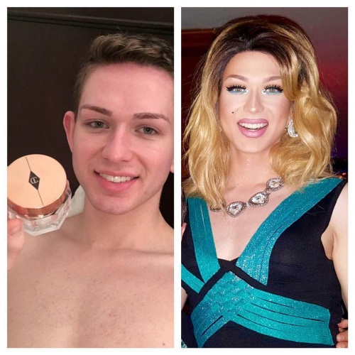 Crossdresser Before and After Transformation Photo Gallery
