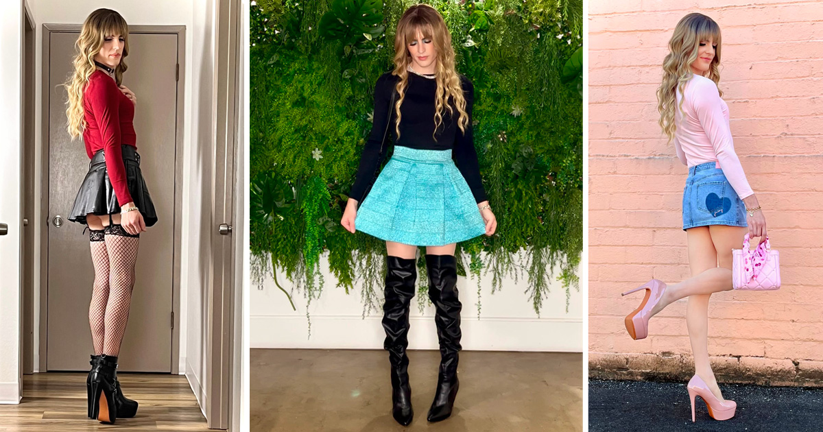 crossdresser Krystal 